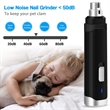 Rechargeable Pet Nail Trimmer | https://www.bestnamebadges.com