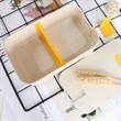 Wheat Straw Lunch Set With Phone Holder | https://www.bestnamebadges.com