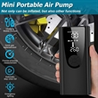 6000mAh Electric Portable Air Pump Tire Inflator Compressor | https://www.bestnamebadges.com