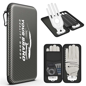 Professional Golf Accessories Box with Gloves Holder