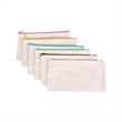 Color Zippered Multipurpose Canvas Pouch Pencil Case | https://www.bestnamebadges.com