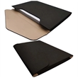 PU Leather A4 File Document Folder Portfolio with lanyard | https://www.bestnamebadges.com