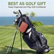 In Stock Custom PU leather Hi-End Case Golf Bag | https://www.bestnamebadges.com