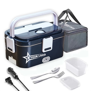 3-in-1 Portable Food Heated Electric Lunch Box Kits