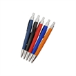 Plastic Ballpoint Plunger Action Pen | https://www.bestnamebadges.com