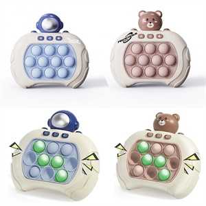 Fast Push Bubble Stress Pop Light Up Handheld Game
