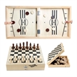 4 in 1 Sling Puck Interactive Chess Toy Board Table Game | https://www.bestnamebadges.com