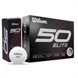 Wilson 50 Elite Golf Balls | https://www.bestnamebadges.com