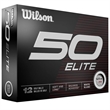 Wilson 50 Elite Golf Balls | https://www.bestnamebadges.com