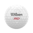 Wilson 50 Elite Golf Balls | https://www.bestnamebadges.com