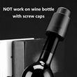 Custom Reusable Real Vacuum Wine Bottle Stoppers Preserver | https://www.bestnamebadges.com