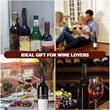 Custom Reusable Real Vacuum Wine Bottle Stoppers Preserver | https://www.bestnamebadges.com