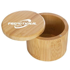 Custom Bamboo Portable Container Box with Lid