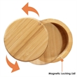 Custom Bamboo Portable Container Box with Lid | https://www.bestnamebadges.com
