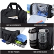 Custom Water Resistant Ultimate Durable Duffel Gym Bag | https://www.bestnamebadges.com