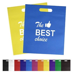 Custom Non Woven Exhibition Tote Bag ( 10" X 12" )