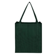 Reusable Non Woven Grocery Tote Bag With Bottom Insert | https://www.bestnamebadges.com