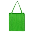 Reusable Non Woven Grocery Tote Bag With Bottom Insert | https://www.bestnamebadges.com