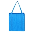 Reusable Non Woven Grocery Tote Bag With Bottom Insert | https://www.bestnamebadges.com