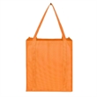 Reusable Non Woven Grocery Tote Bag With Bottom Insert | https://www.bestnamebadges.com