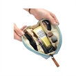 Dumpling Shaped Cosmetic Bag | https://www.bestnamebadges.com