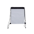 Custom Clear Drawstring Cinch Pack Backpack | https://www.bestnamebadges.com