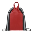 Small Reflective Non-Woven Drawstring Bag | https://www.bestnamebadges.com