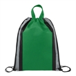 Small Reflective Non-Woven Drawstring Bag | https://www.bestnamebadges.com