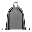 Small Reflective Non-Woven Drawstring Bag | https://www.bestnamebadges.com