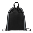 Small Reflective Non-Woven Drawstring Bag | https://www.bestnamebadges.com