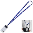 Pocket-Free Crossbody Cell Phone Lanyard - Full Color Sublim | https://www.bestnamebadges.com