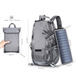 Portable Foldable Hiking Daypack Backpack with Solar Panel | https://www.bestnamebadges.com