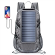 Portable Foldable Hiking Daypack Backpack with Solar Panel | https://www.bestnamebadges.com