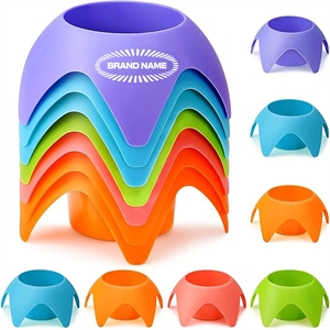 Promotional Stackable Beach Vacation Cup Holders Gear