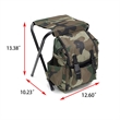 In Stock Portable Outdoor Folding Fishing Stool Backpack | https://www.bestnamebadges.com