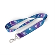 1 inch Dye Sublimation Lanyard | https://www.bestnamebadges.com