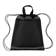 Reflective Non-Woven Drawstring Backpack | https://www.bestnamebadges.com
