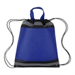 Reflective Non-Woven Drawstring Backpack | https://www.bestnamebadges.com