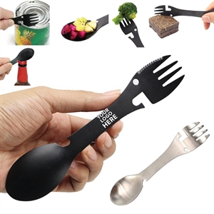 5 in 1 Sporks Stainless Steel Camping