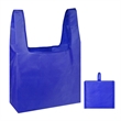 Custom Foldable Grocery Tote Bag With Inner Pouch | https://www.bestnamebadges.com