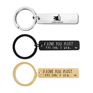 Laser Engraved Keychain