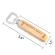 Wood Handle Handheld Beer Bottle Openers | https://www.bestnamebadges.com