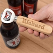 Wood Handle Handheld Beer Bottle Openers | https://www.bestnamebadges.com