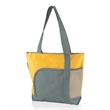 Polyester Canvas Zipper Tote | https://www.bestnamebadges.com