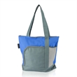 Polyester Canvas Zipper Tote | https://www.bestnamebadges.com