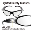 Lighted safety glasses | https://www.bestnamebadges.com