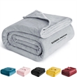 Soft Lightweight Microfiber Flannel Blankets | https://www.bestnamebadges.com