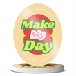 Oval Stickers, Die Cut Stickers | https://www.bestnamebadges.com