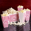 Custom Movie Night Party Paper Popcorn Buckets  | https://www.bestnamebadges.com