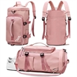 Gym Travel Backpack Duffel Bag with Shoes Compartment  | https://www.bestnamebadges.com